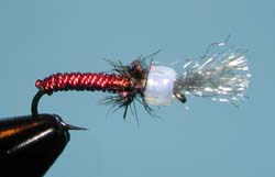 Beaded Blood Midge Emerger